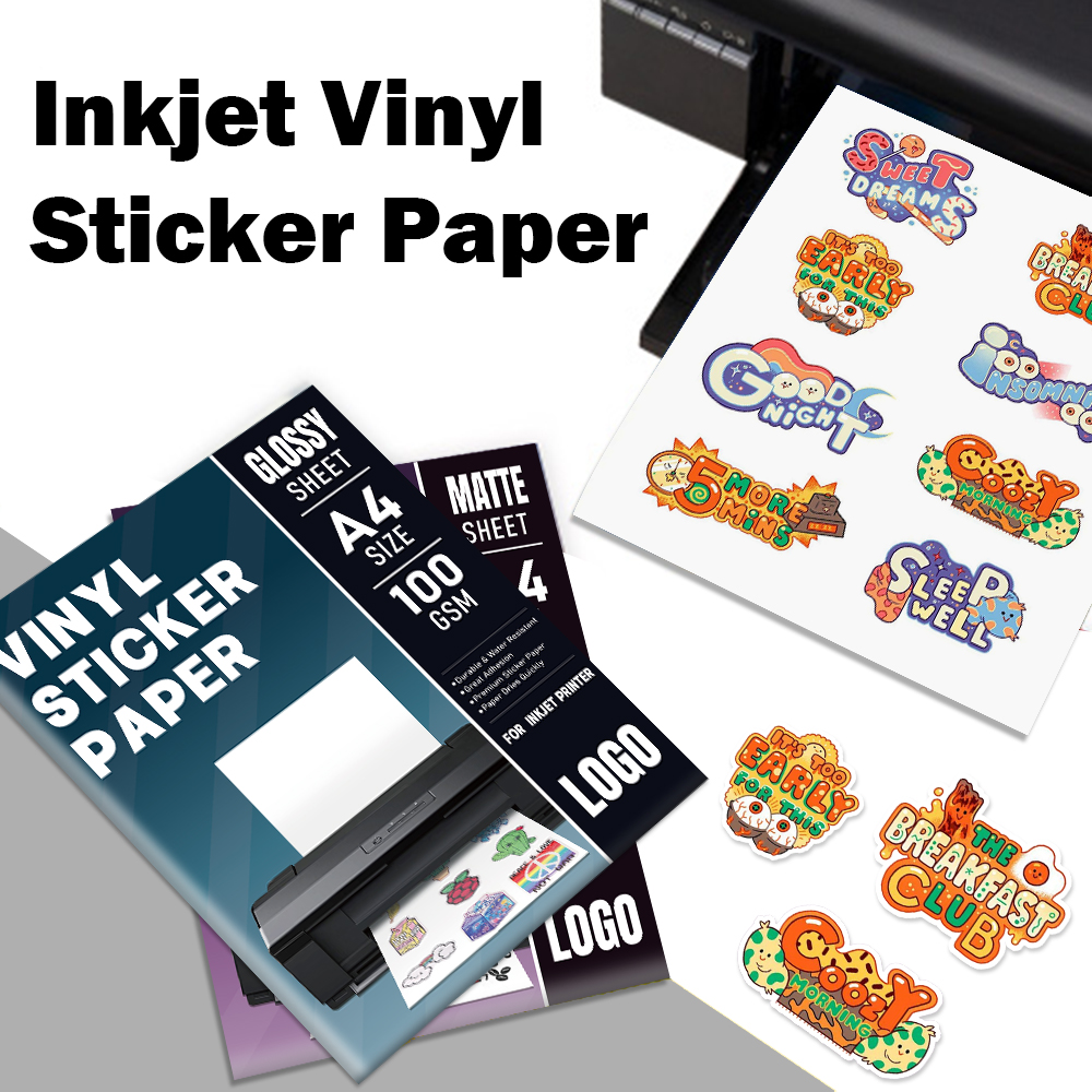 A4 papier autocollant vinyle