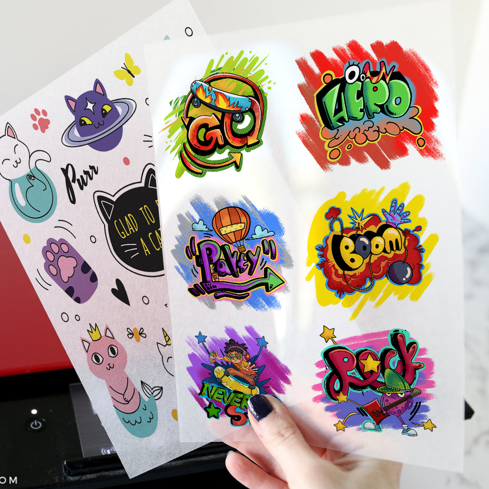 Papier rétractable imprimable à jet d’encre