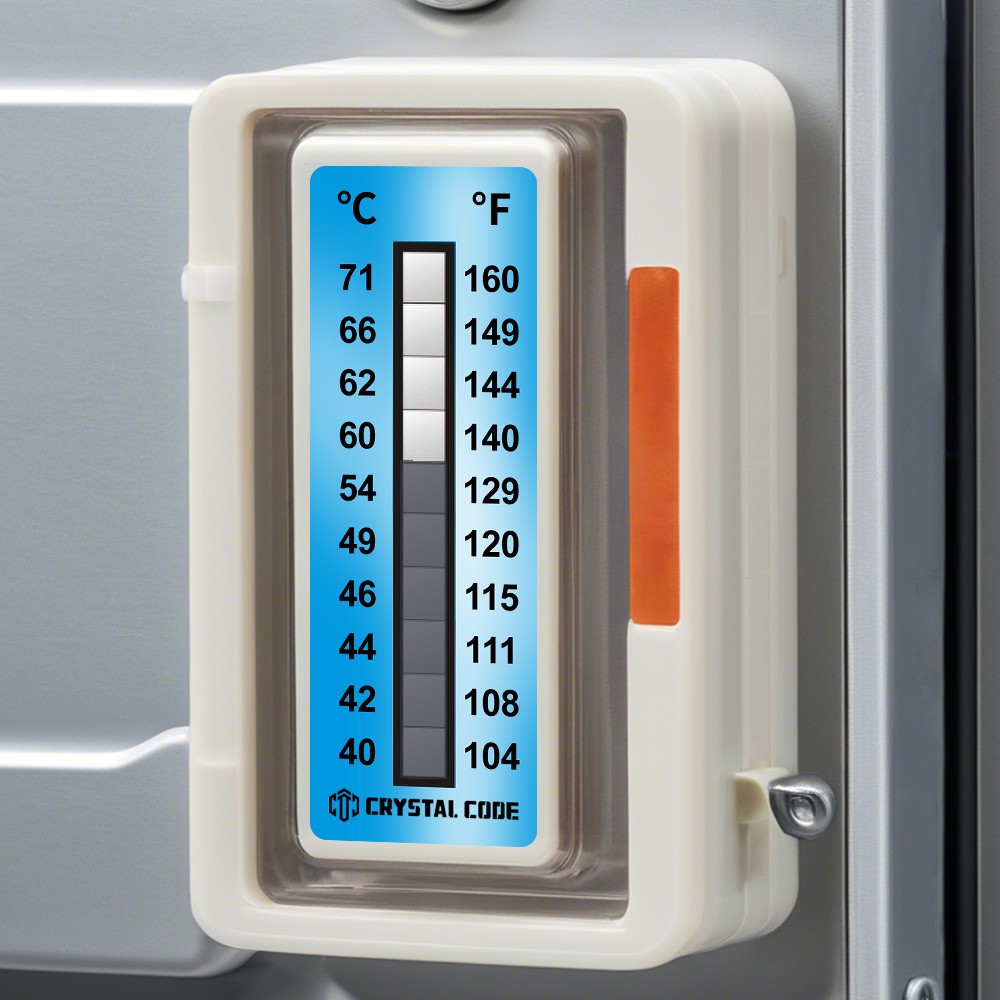 Étiquette indicatrice de température irréversible