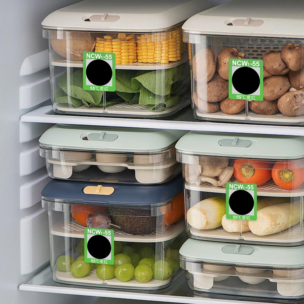 Étiquette réversible d’indication de température