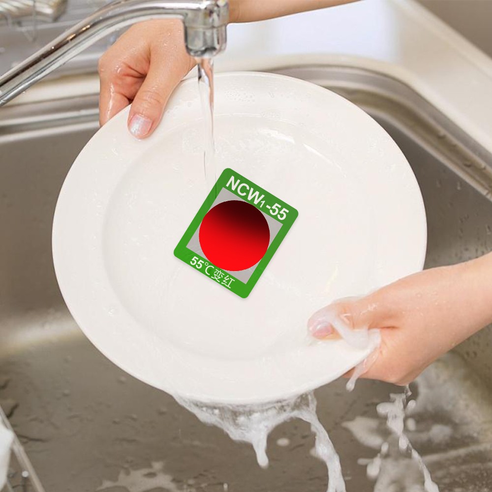 Étiquette réversible d’indication de température