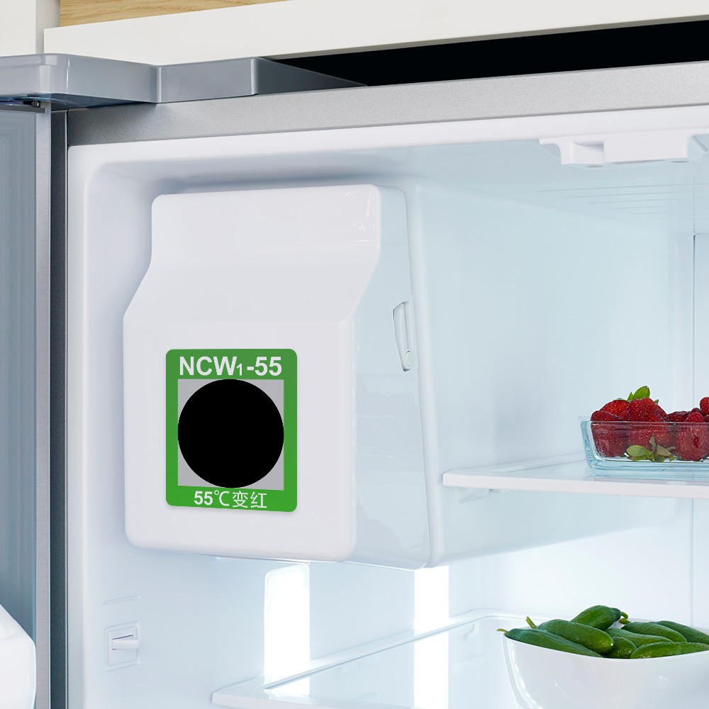 Étiquette réversible d’indication de température