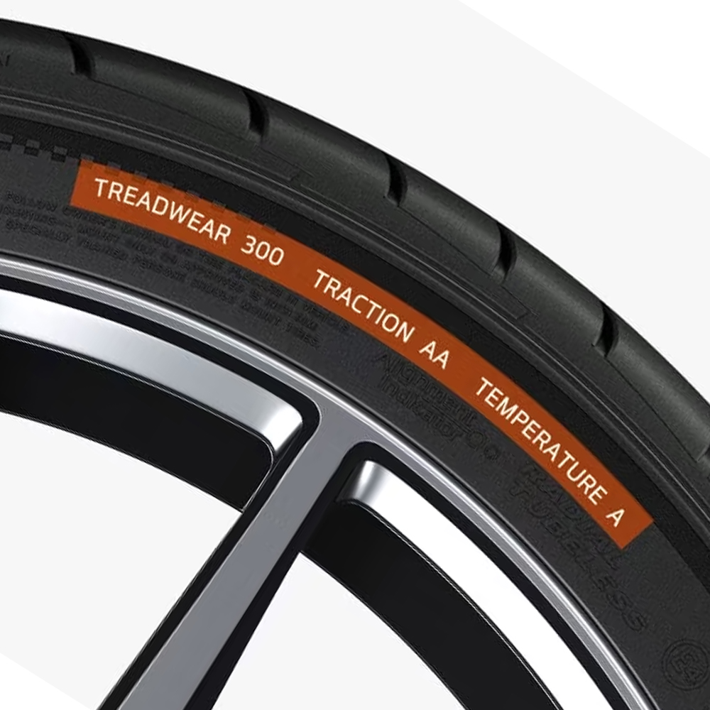 Étiquette de vulcanisation des pneus