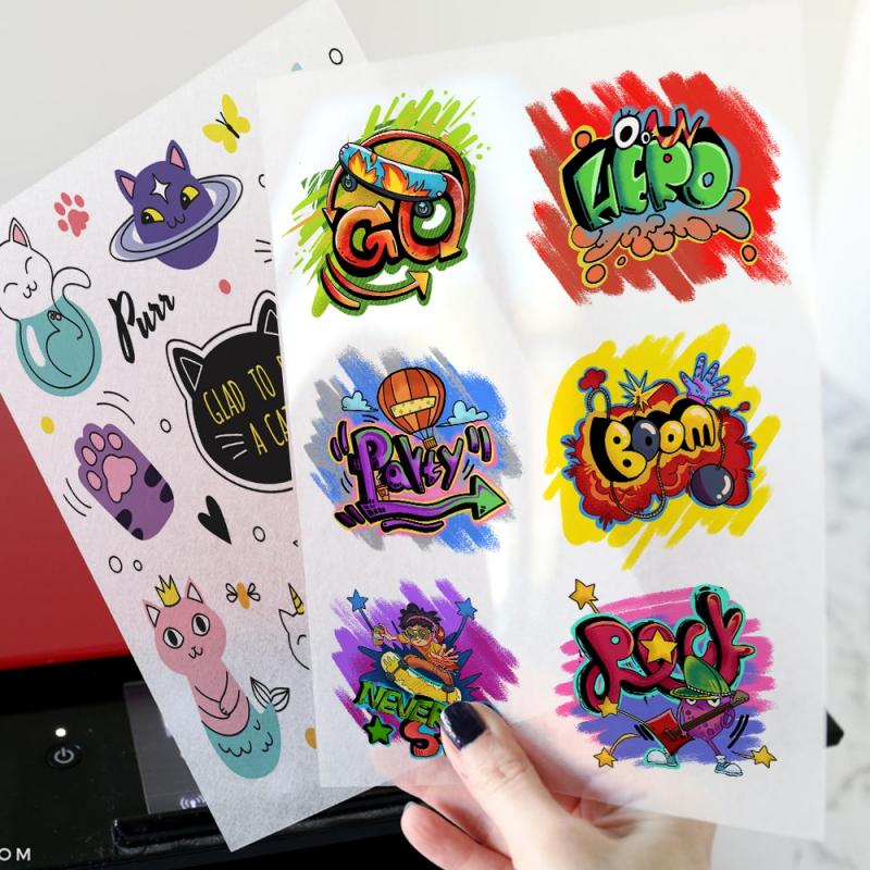 Papier rétractable imprimable jet d’encre