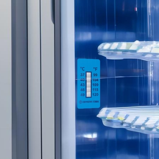 Étiquette du capteur de température