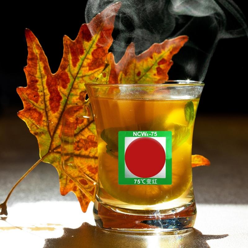 Autocollant indicateur de température