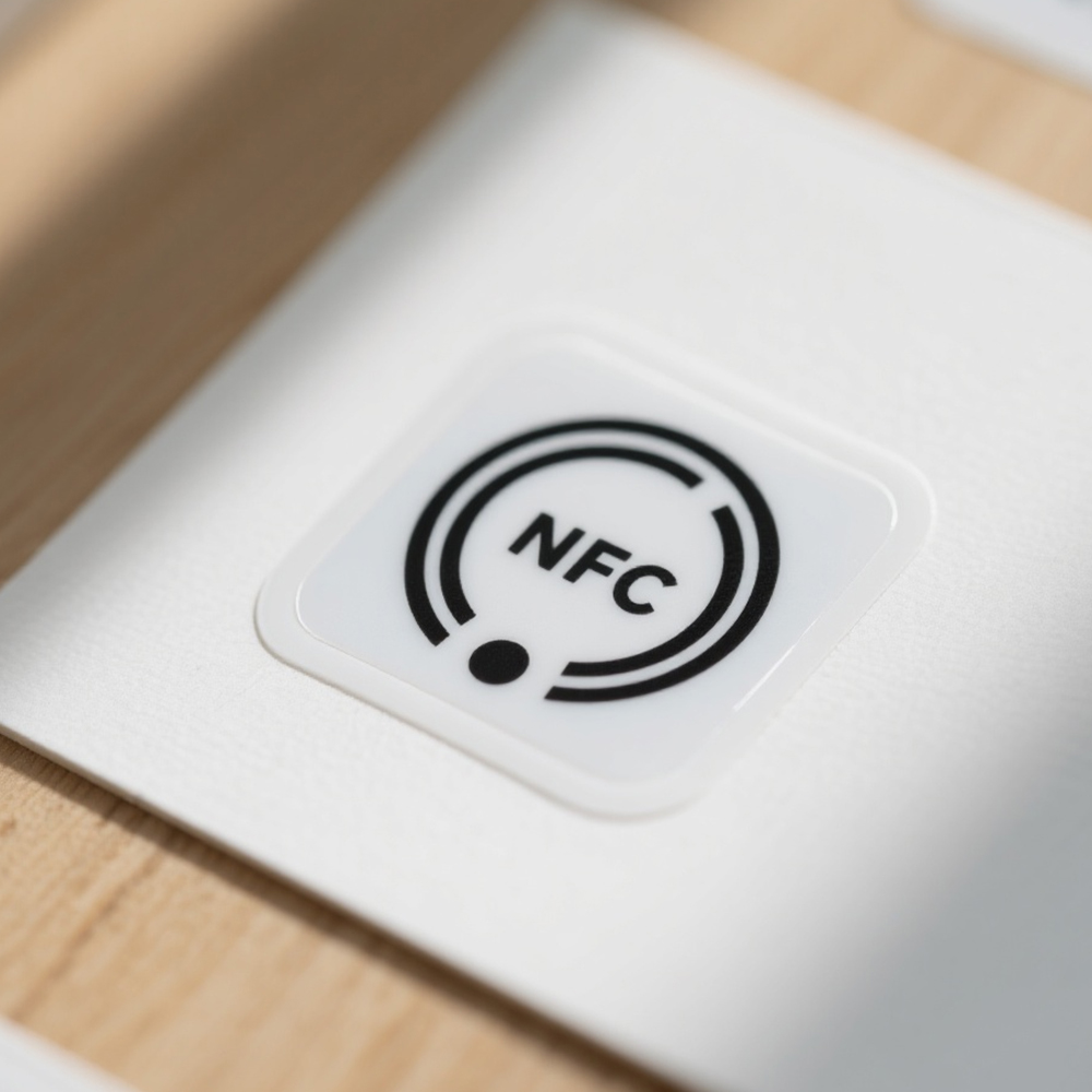 Étiquette autocollante NFC