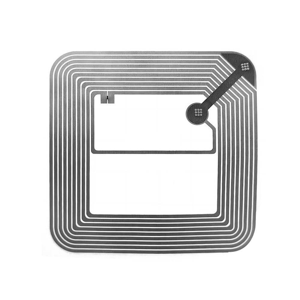 Autocollant RFID carré