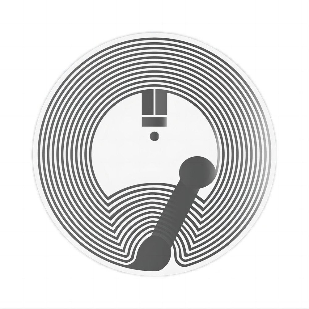 Autocollant RFID circulaire