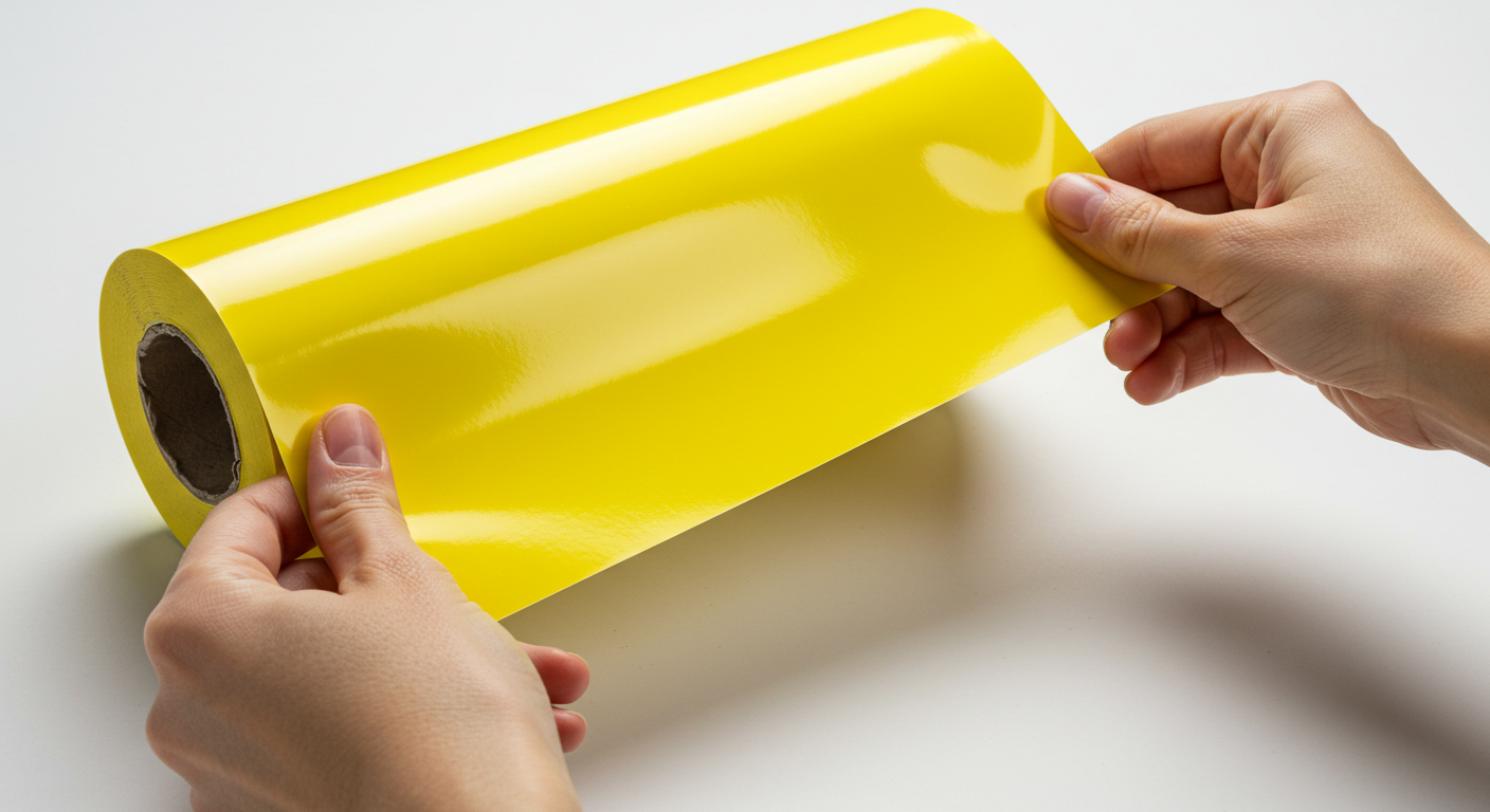 Papier autocollant résistant aux déchirures