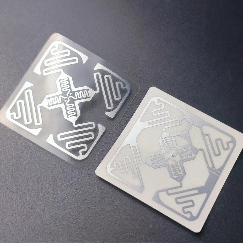 Autocollant RFID inviolable