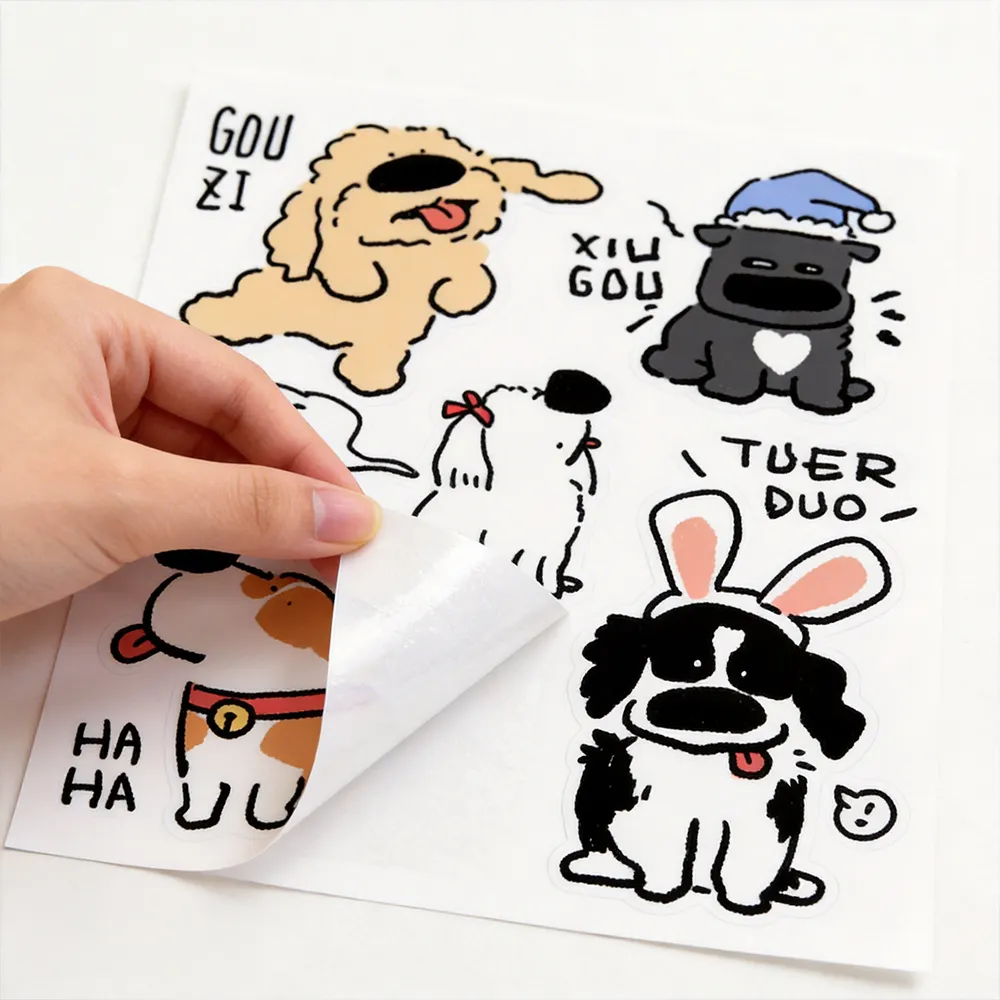Gros papier autocollant