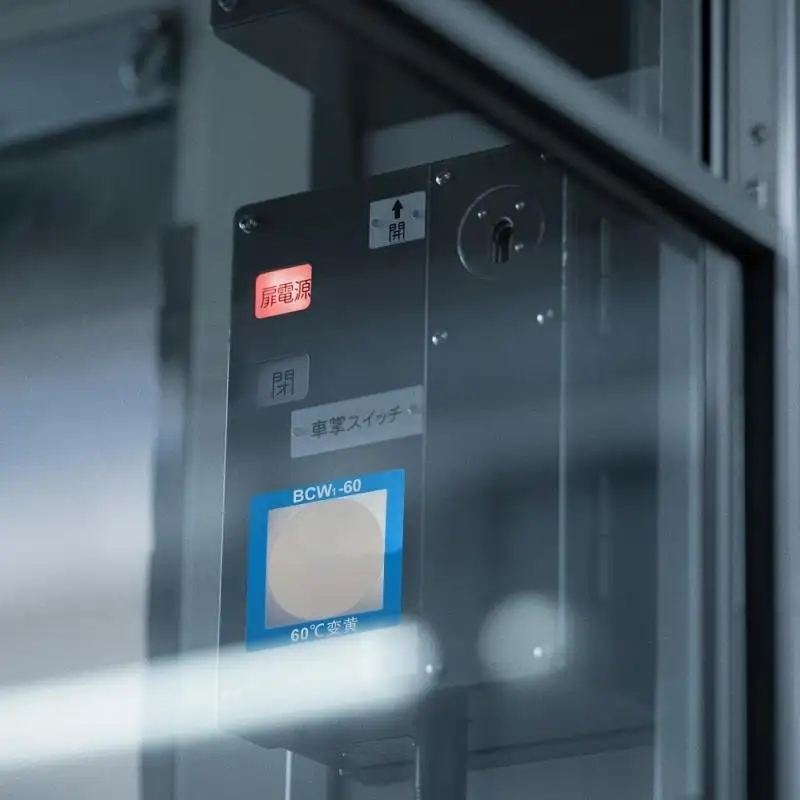 Autocollant de surveillance de la température