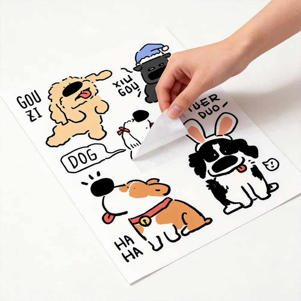 Feuilles vinyles A3 brillantes