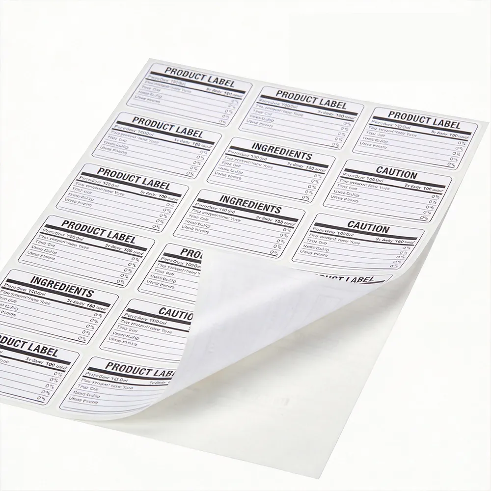 Labels vinyles imprimables