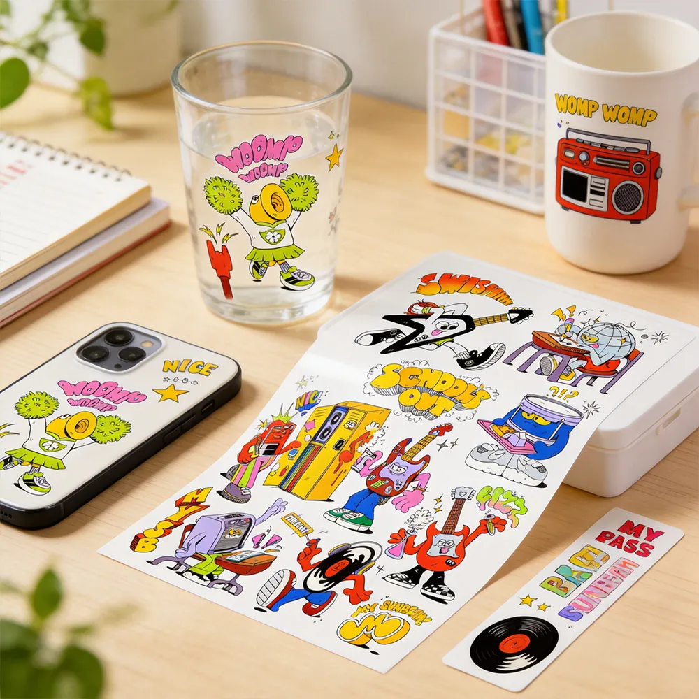 Autocollants vinyles DIY