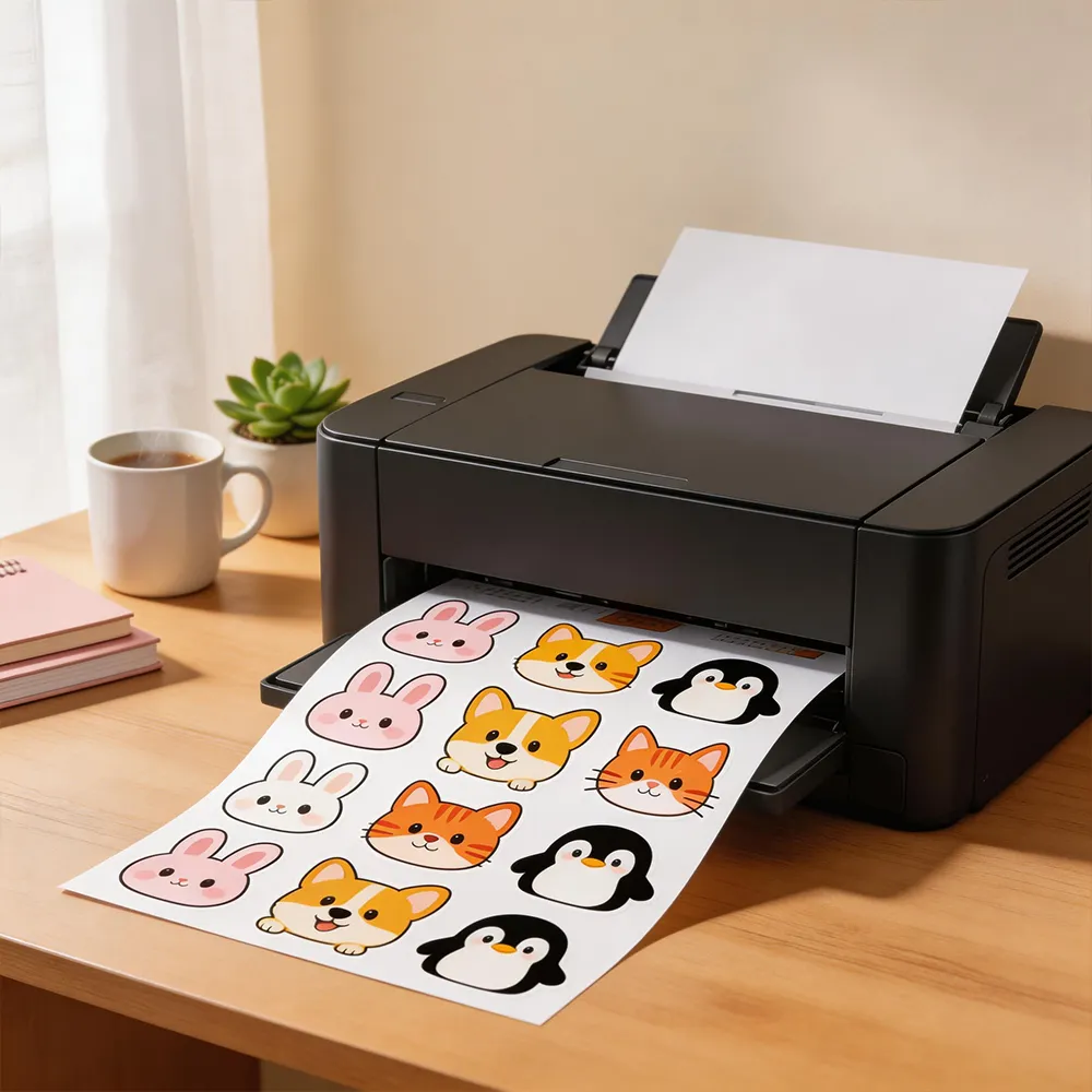 Papier d’étiquettes personnalisé