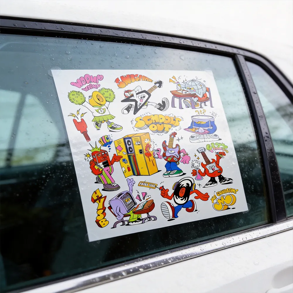 Vinyle autocollant résistant aux intempéries