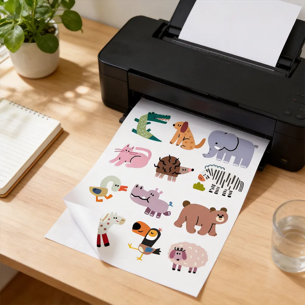 Feuilles vinyles imprimables DIY