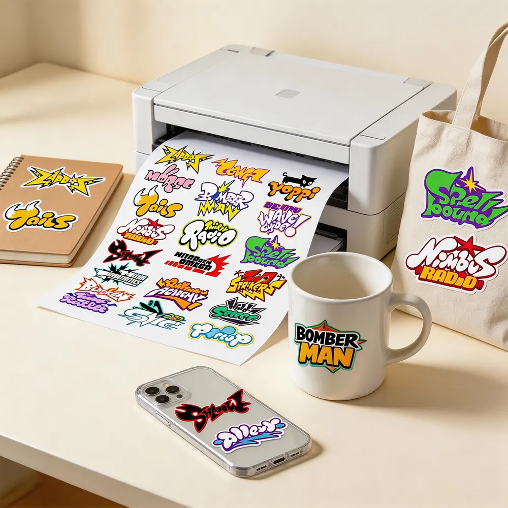 Feuilles autocollantes pour bricolage