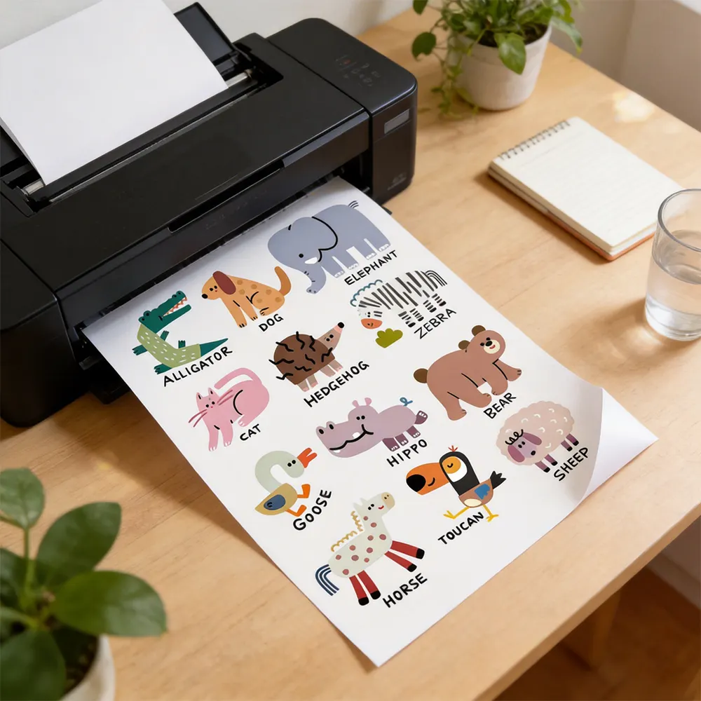 Papier autocollant pour ordinateurs portables jet d’encre