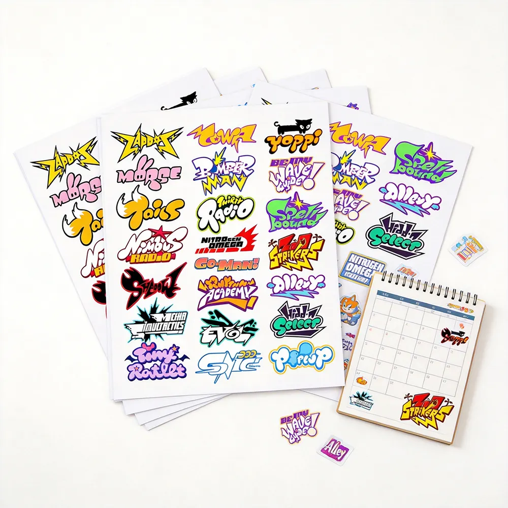 Papier autocollant pour planificateur jet d’encre