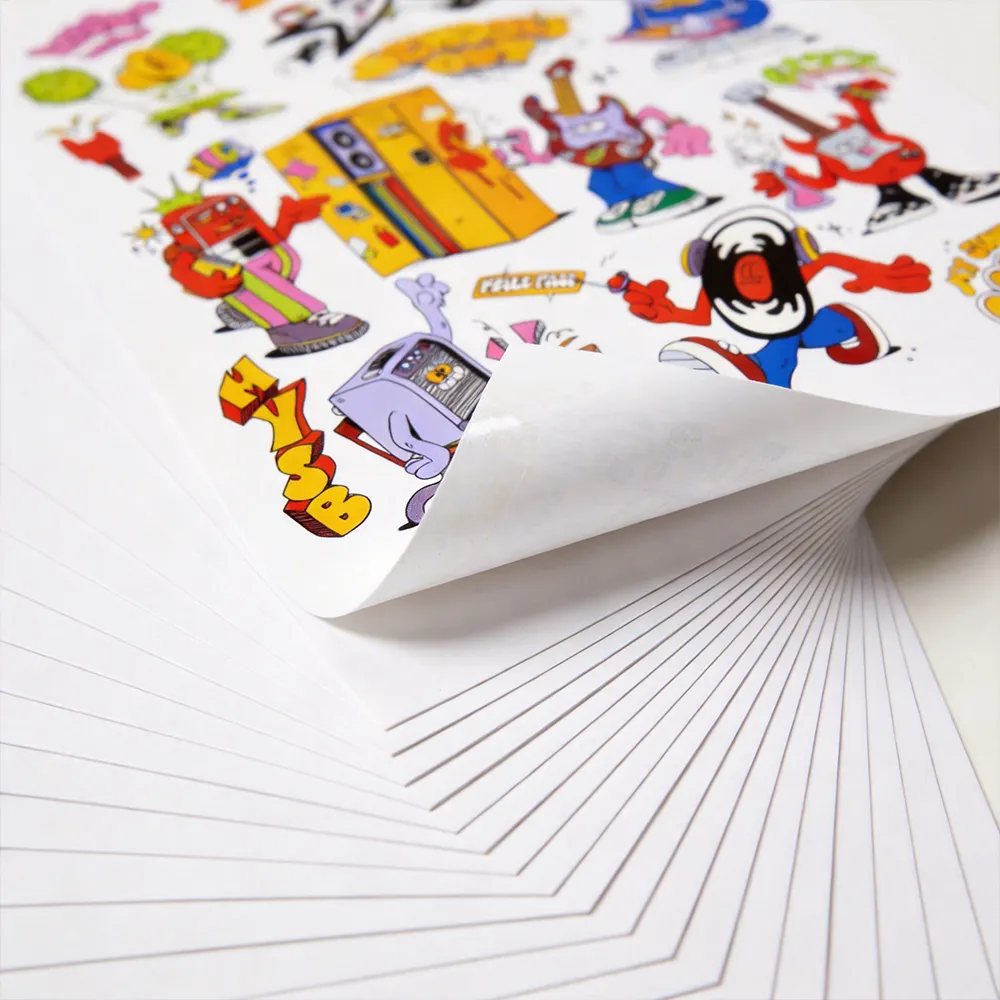 Papier vinyle repositionnable