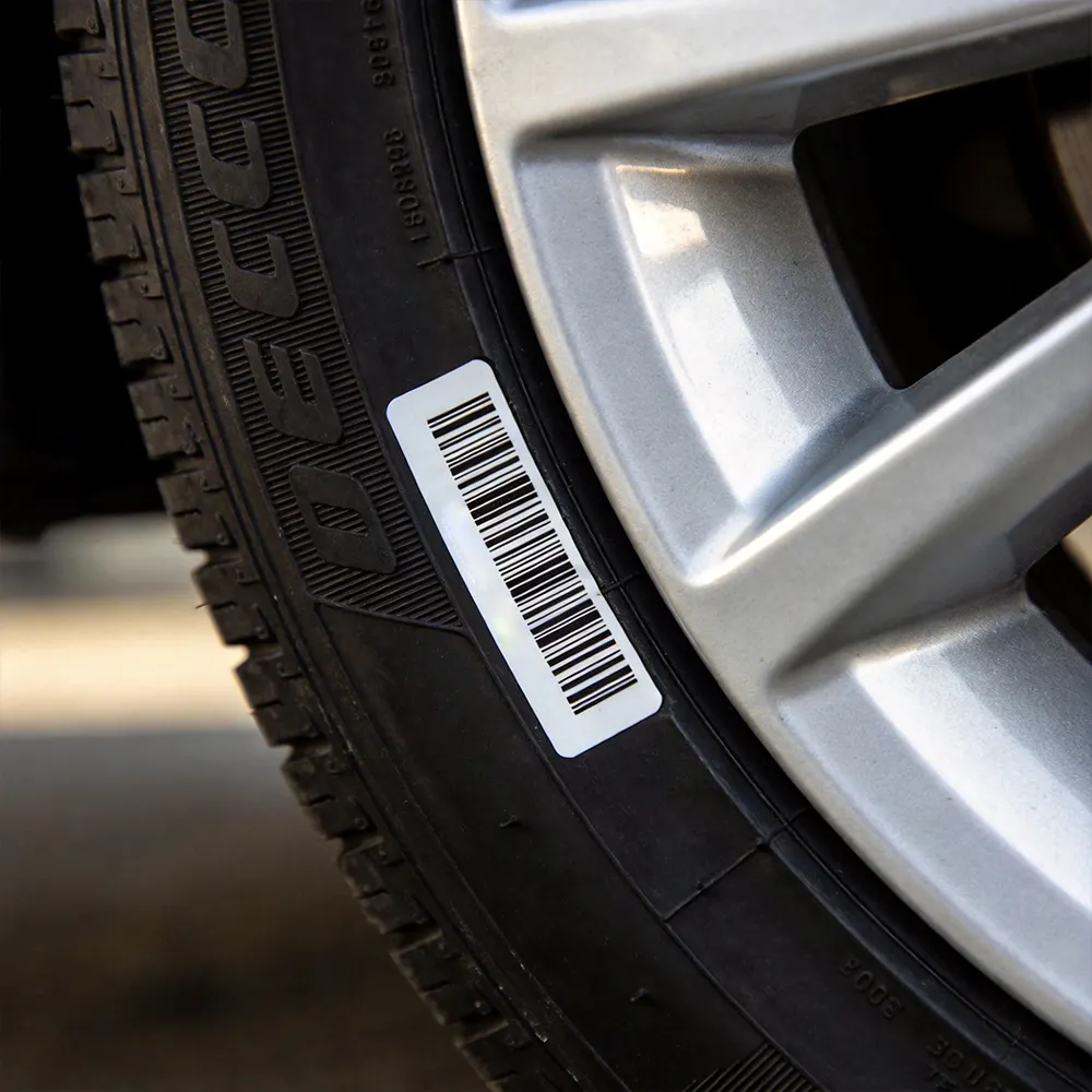 Étiquette du procédé de durcissement des pneus