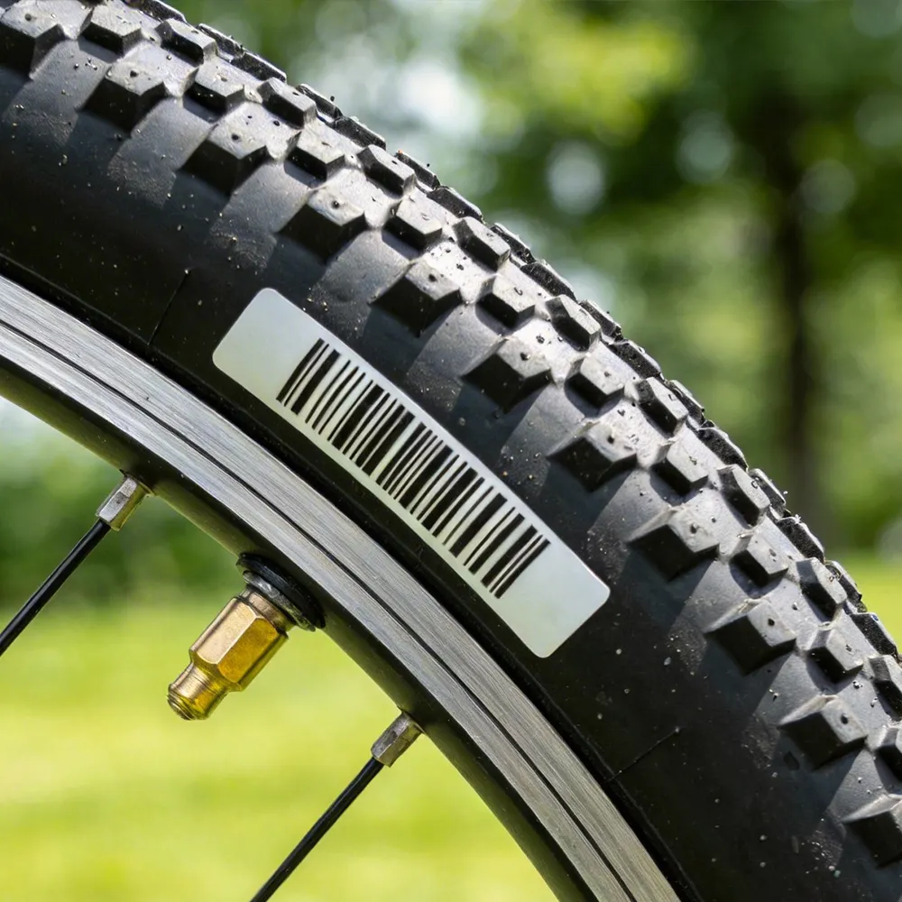 rubber molding curing label