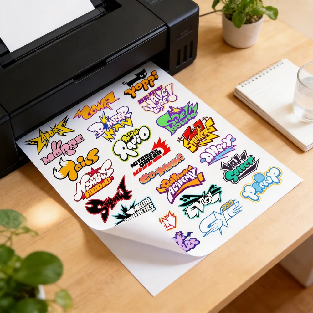 Feuilles vinyles résistantes à l’encre