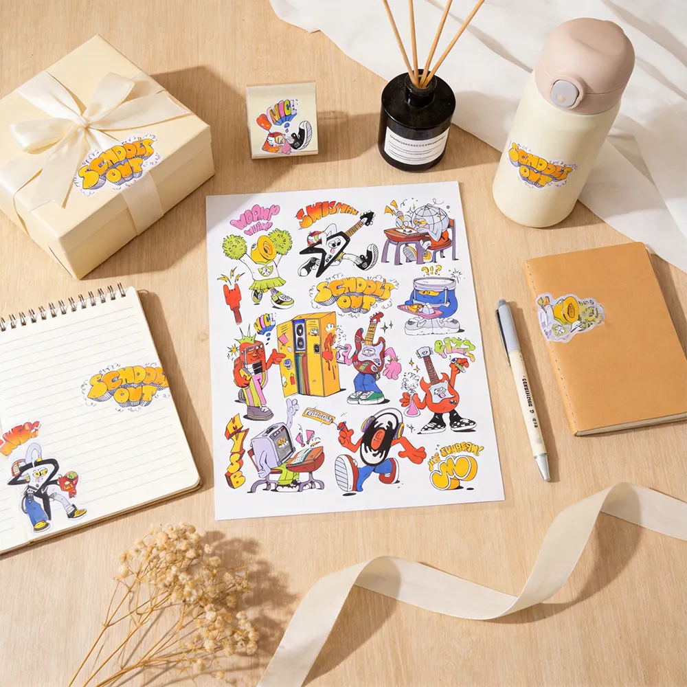 Feuilles vinyles adhésives fortes