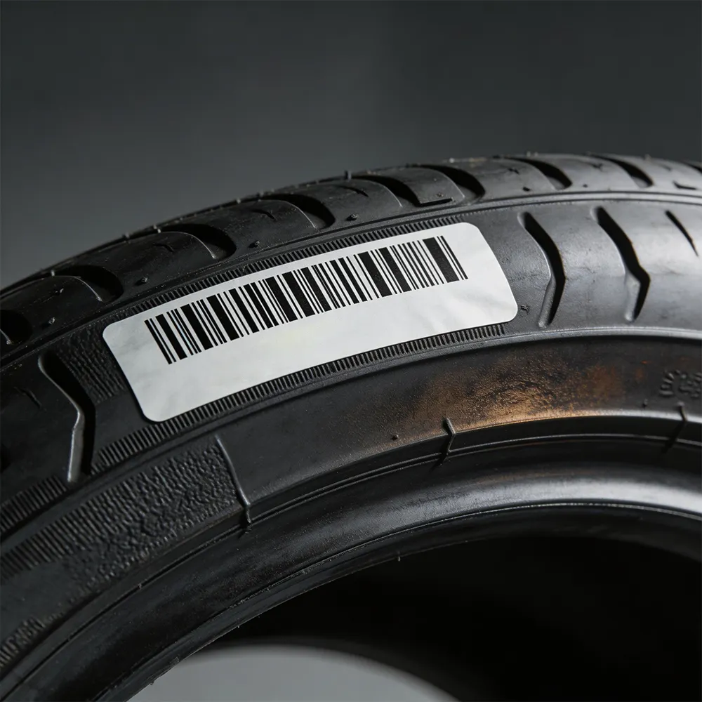 tire tracking barcode label