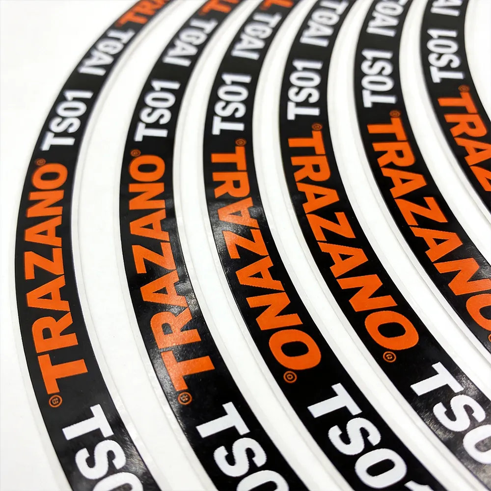 tire curing label