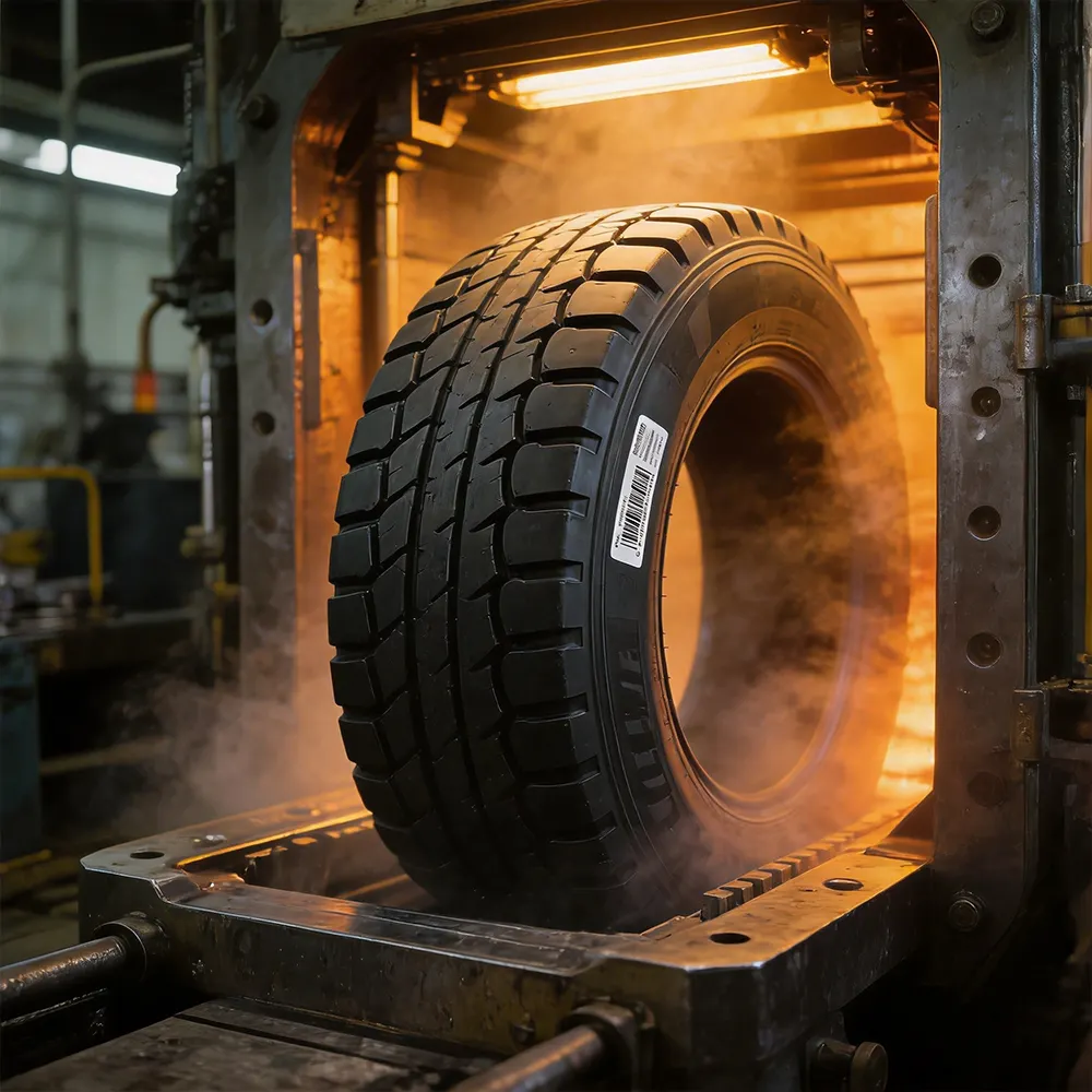 heat resistant tire manufacturing label