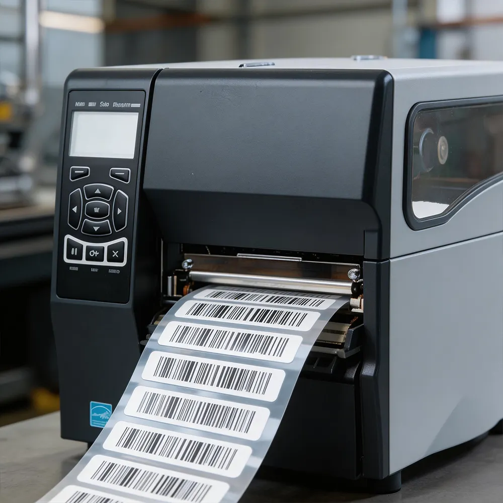 Étiquette du code-barres de traçabilité des pneus