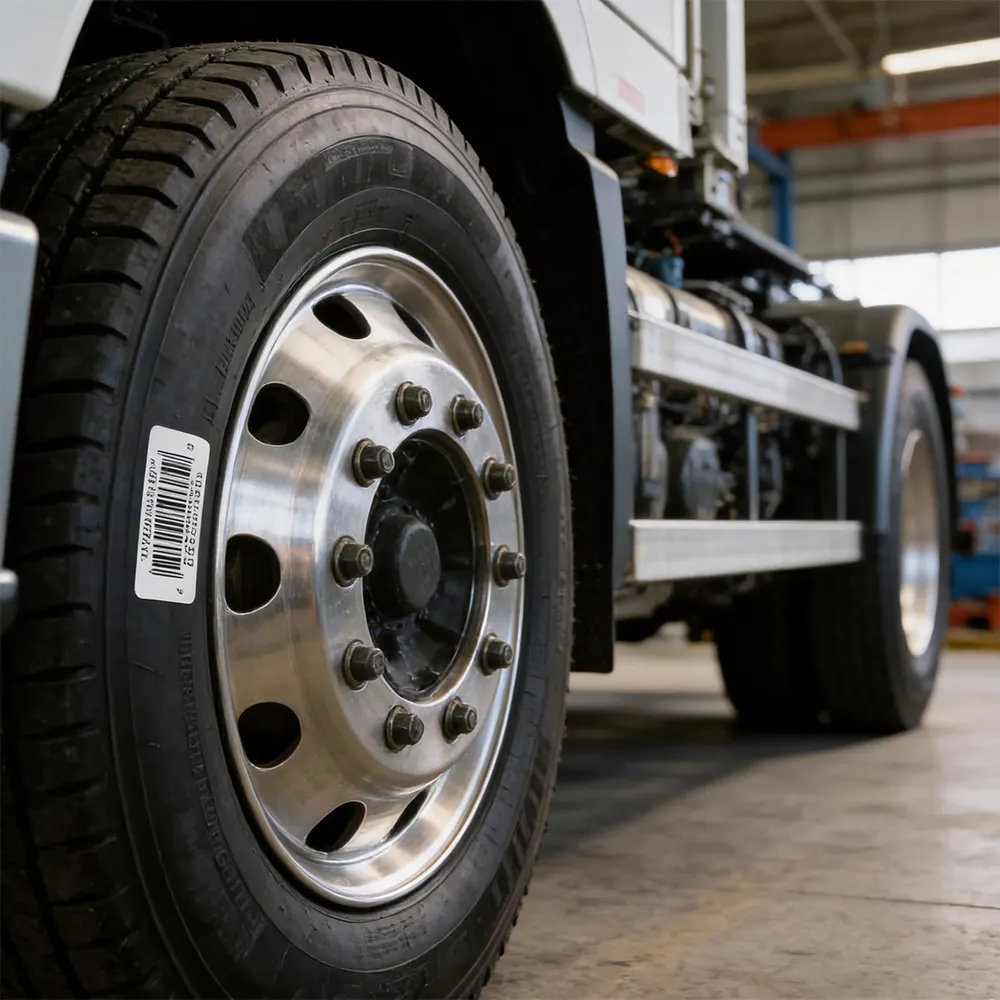 tire manufacturing tracking label