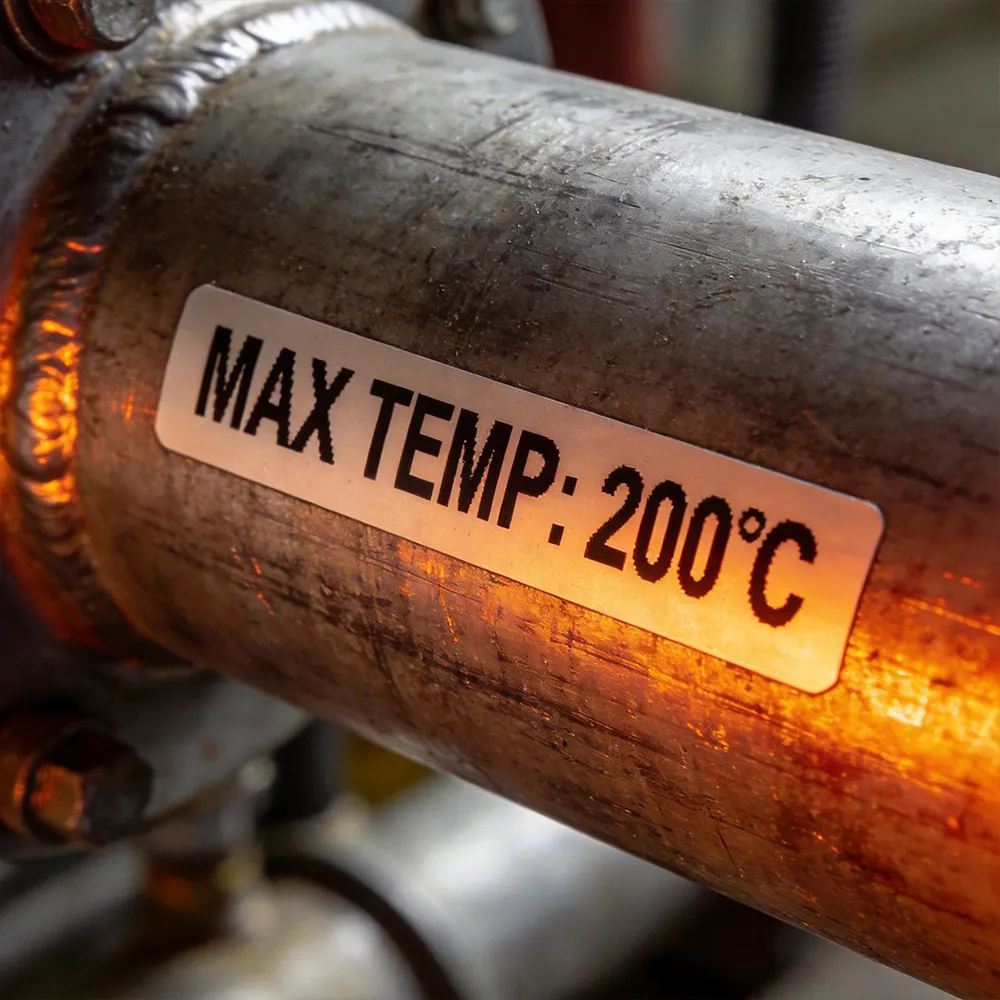 Étiquettes de circuit thermorésistantes