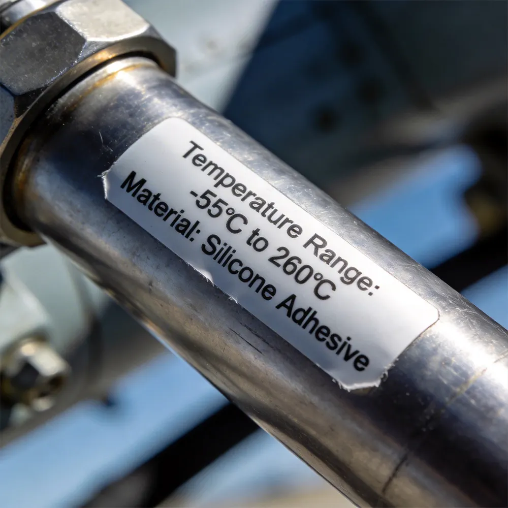Étiquettes d’identification thermique des aéronefs
