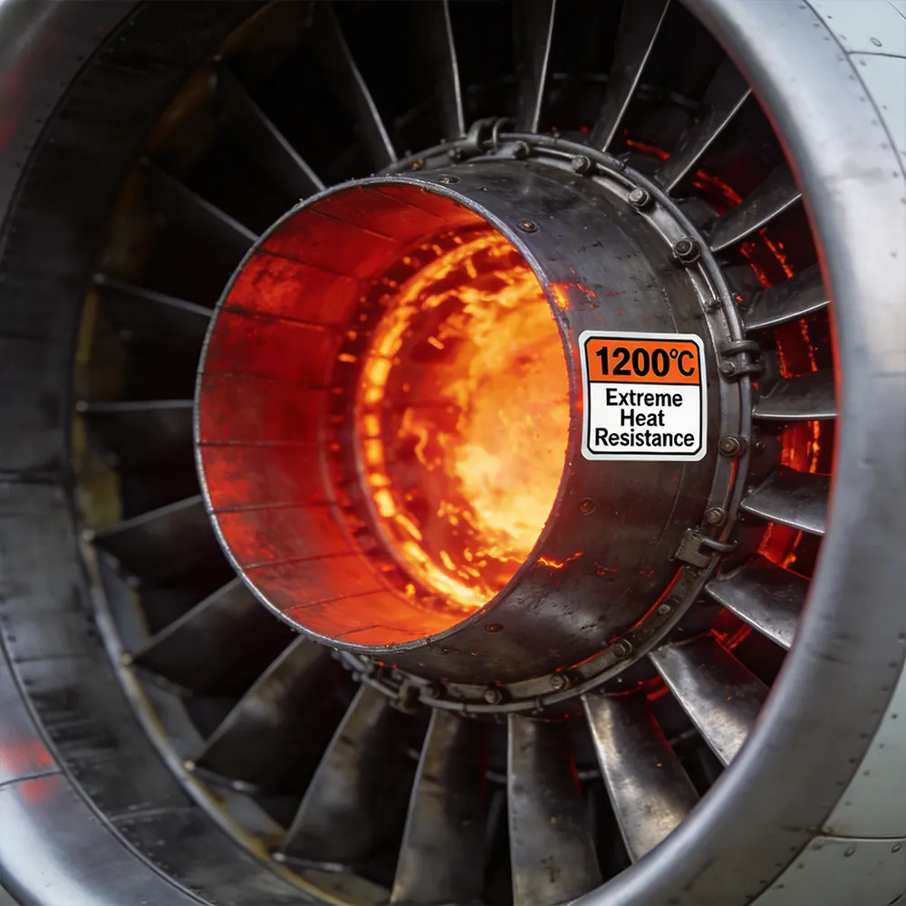 Tags résistants à la chaleur pour l’aviation