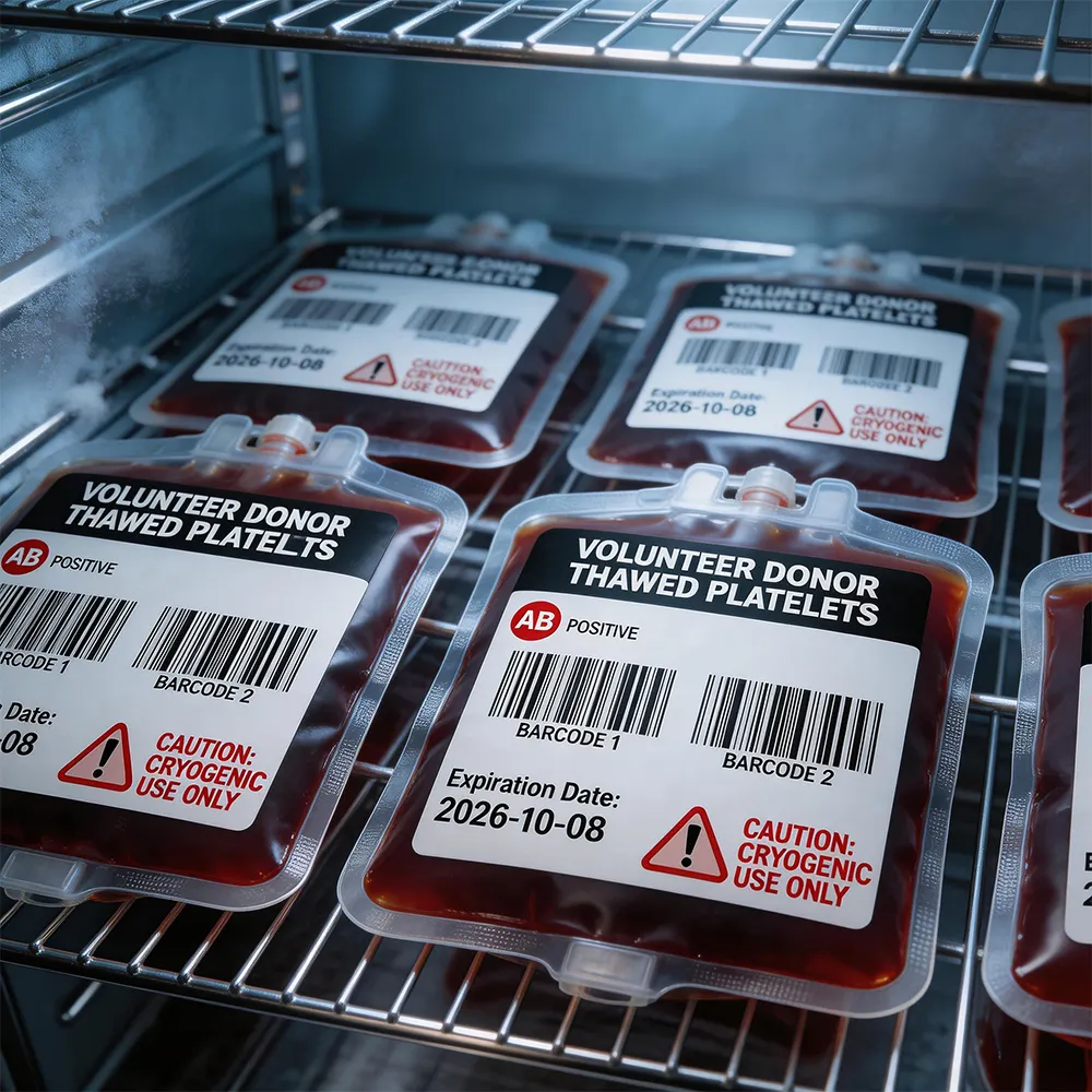 Identification sanguine en laboratoire