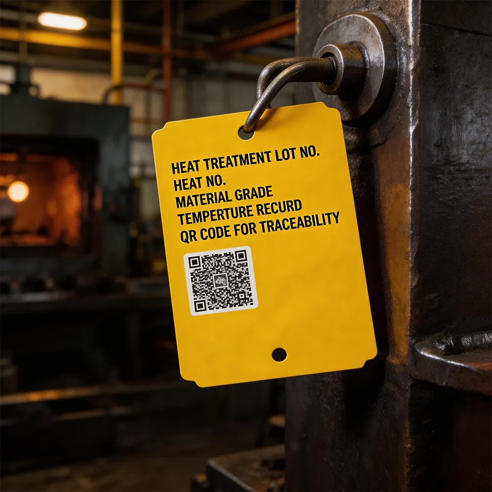 Étiquettes industrielles résistantes à la chaleur
