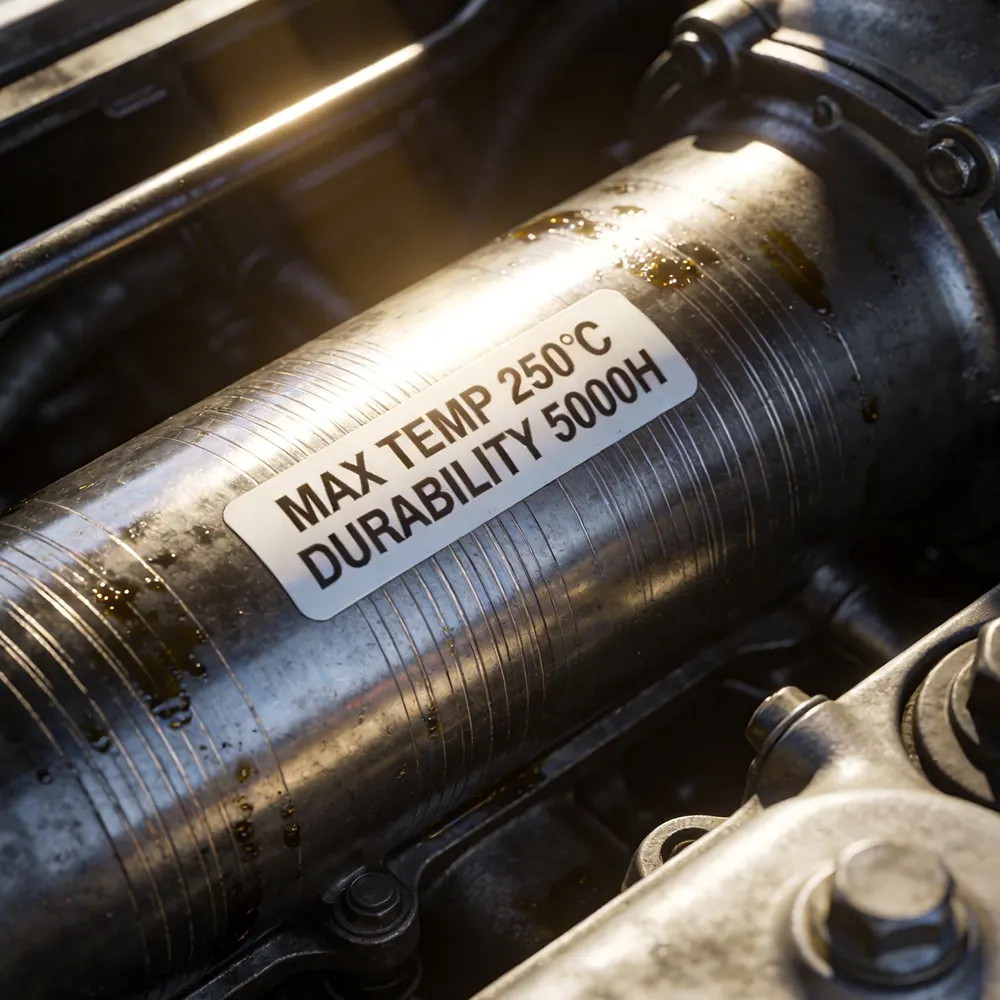 Autocollants pour fourneau automobile