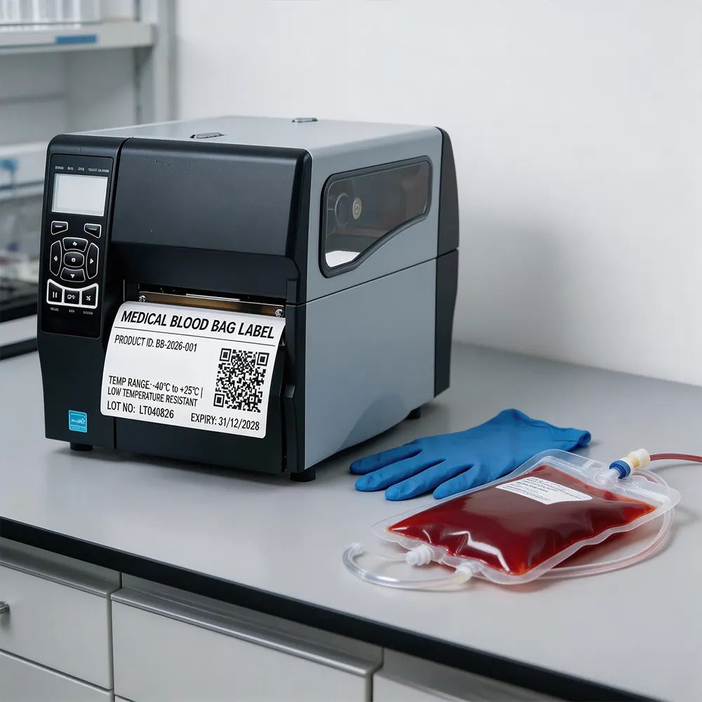 Étiquette de suivi de laboratoire