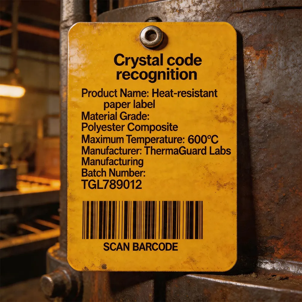 Tags d’identification de la chaleur de la fournaise