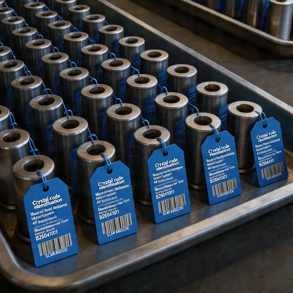 Étiquettes thermiques de manutention de l’acier