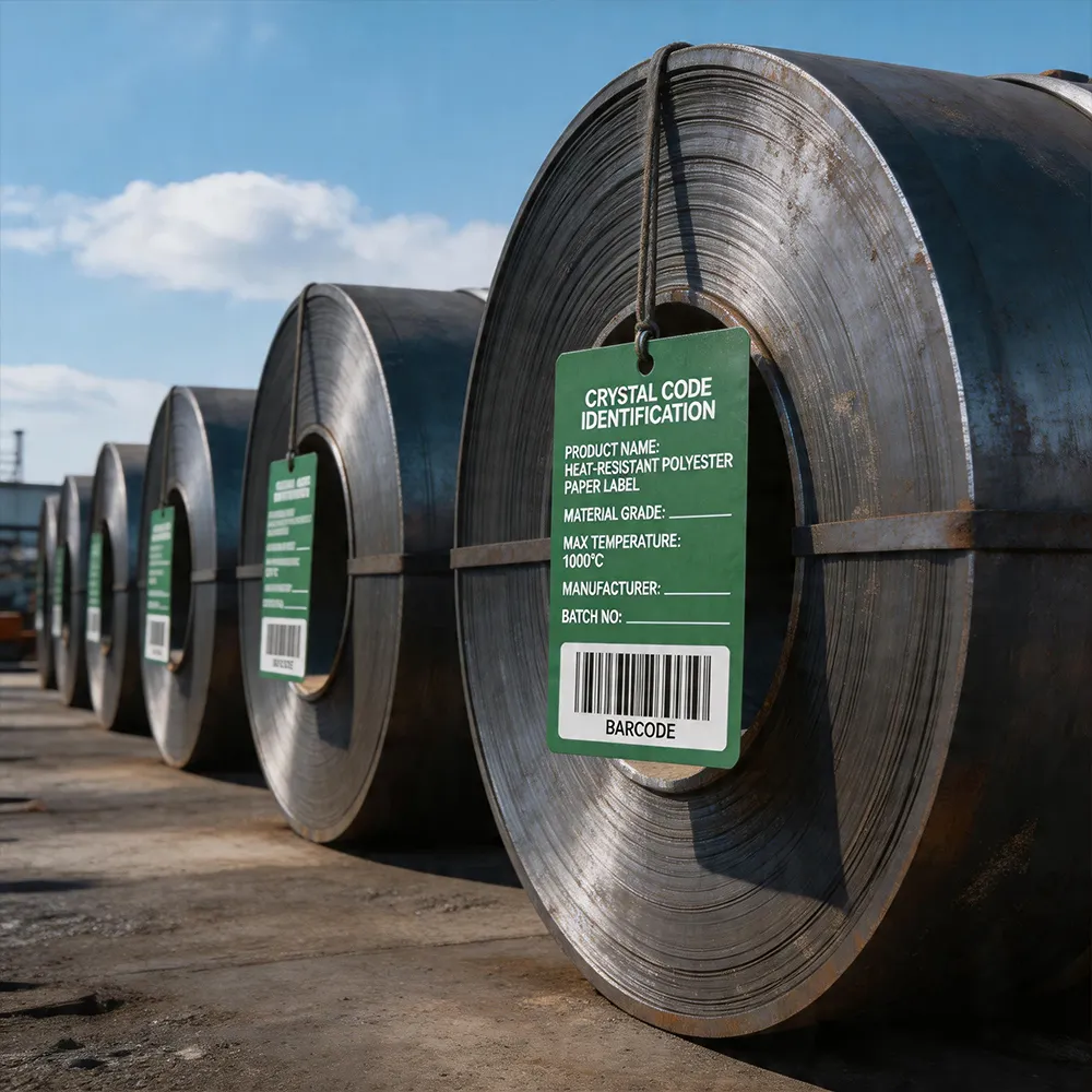 Marqueurs industriels en acier