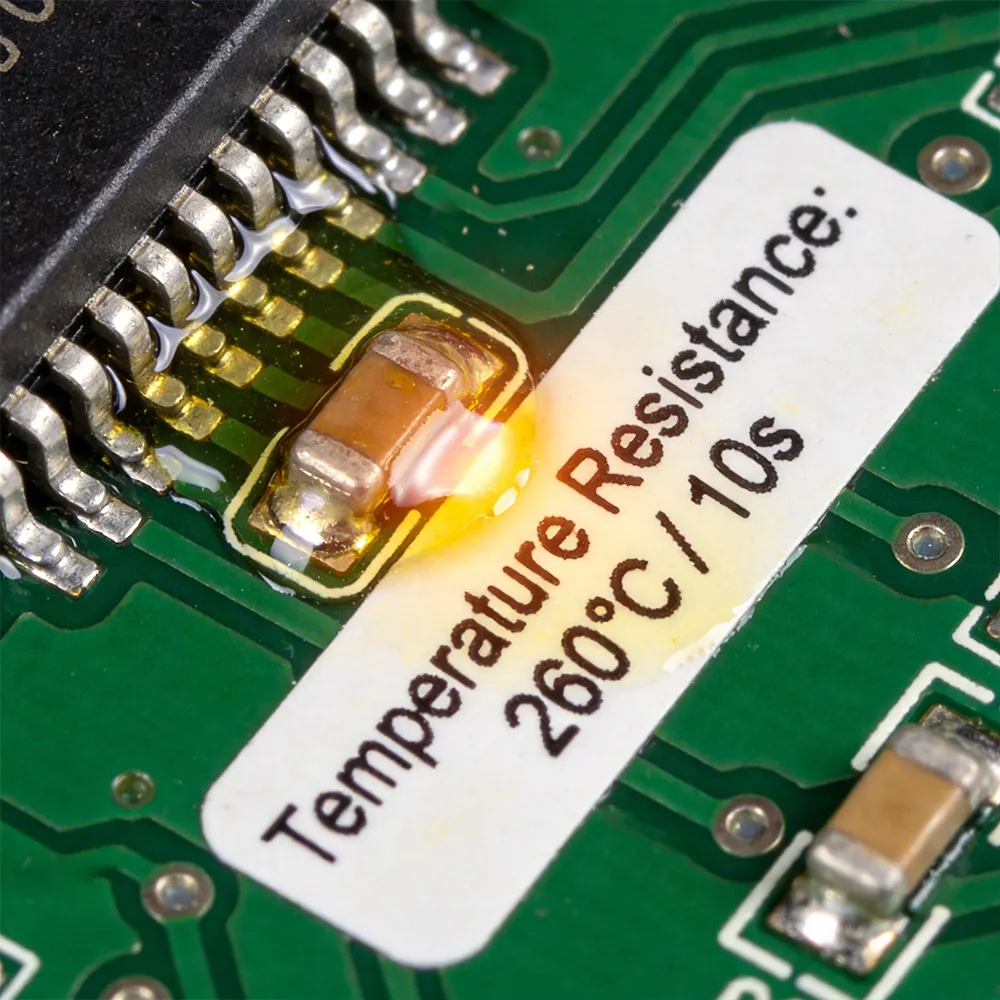 Étiquettes de composants PCB