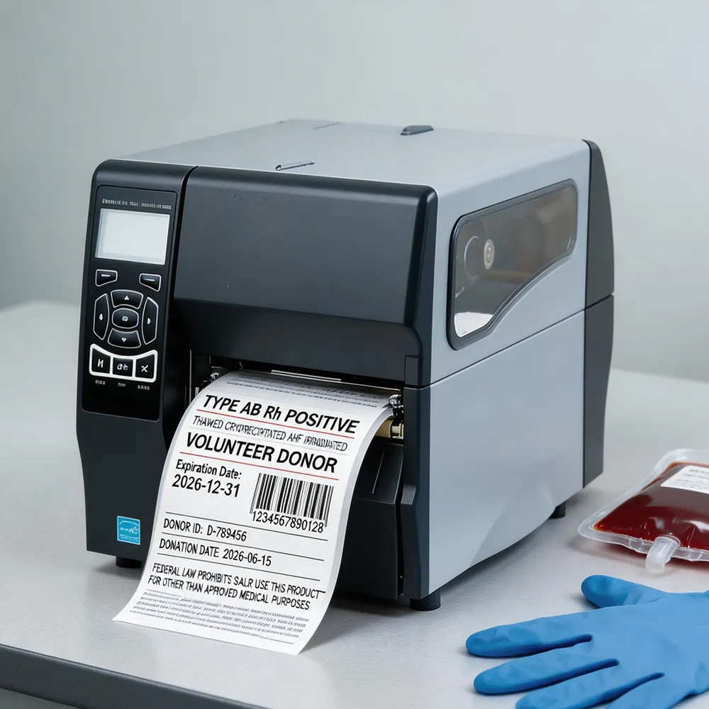 Étiquette d’identification médicale