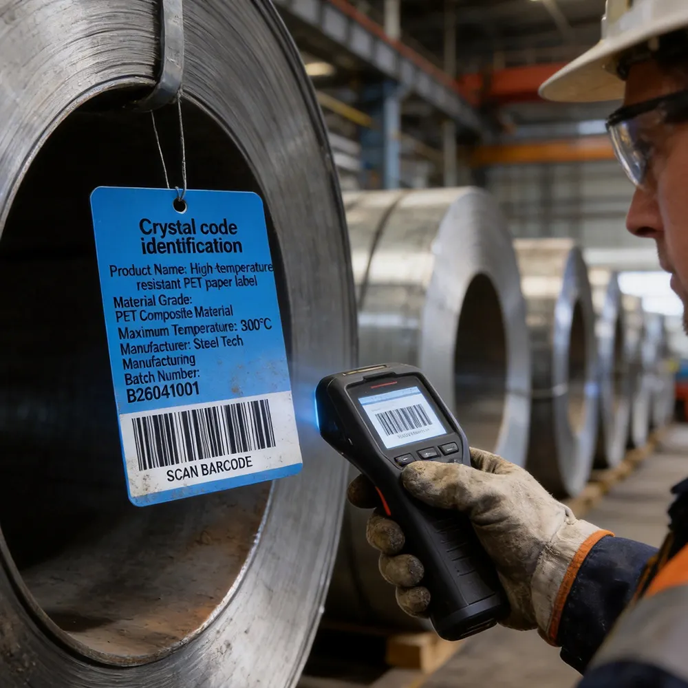 Tags de poste en usine