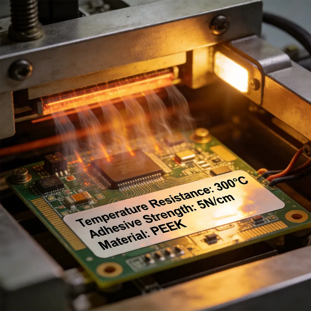 Étiquettes de fabrication de PCB